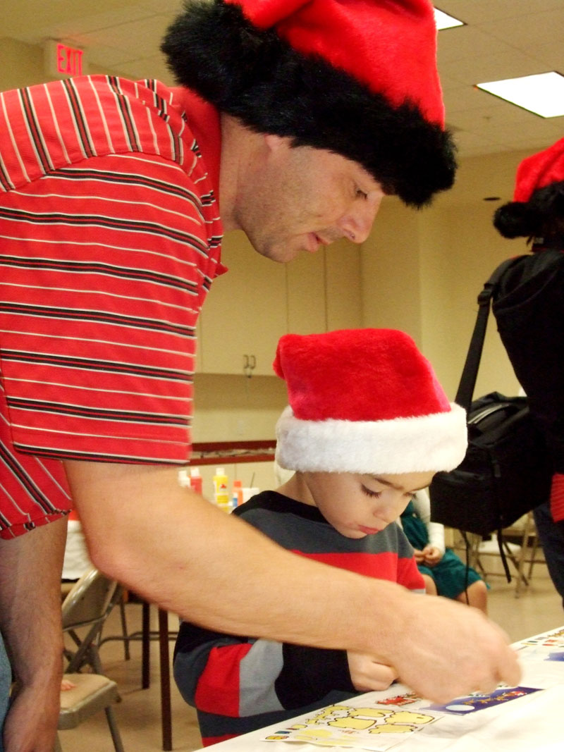 photo of father and son